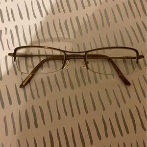 Ted Baker reddish brown metal frames